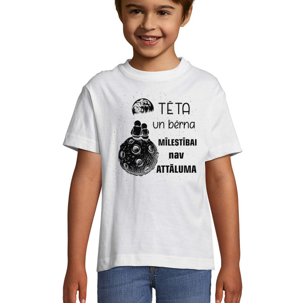 Bērnu T-krekls "Tēva un bērna mīlestība"