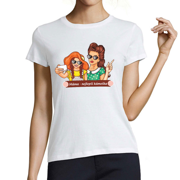 Sieviešu T-krekls "Mamma - labākā draudzene"