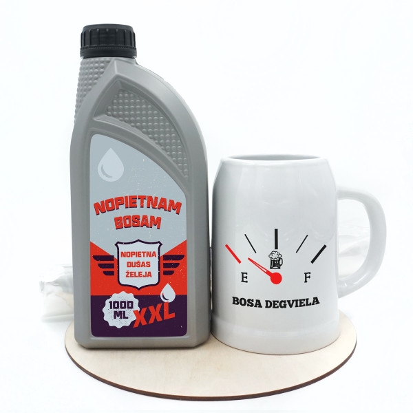 Dāvanu komplekts "Bosa degviela"
