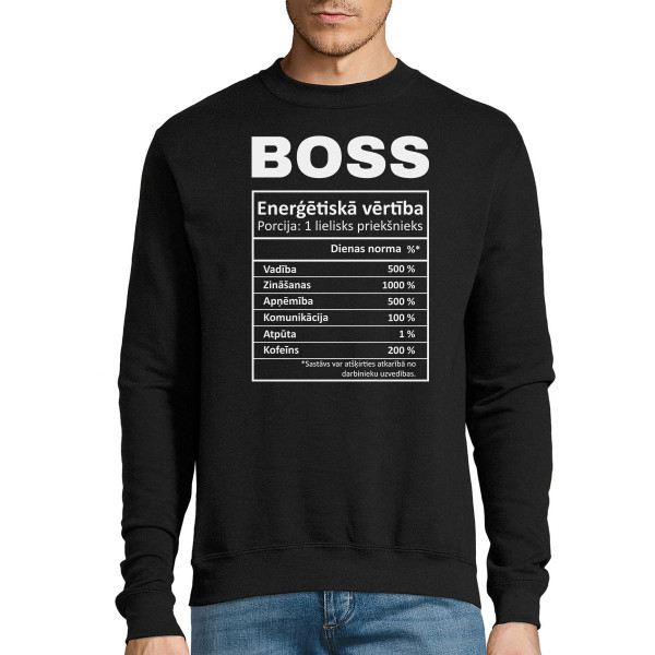 Džemperis "Bosa sastāvs" (bez kapuces)