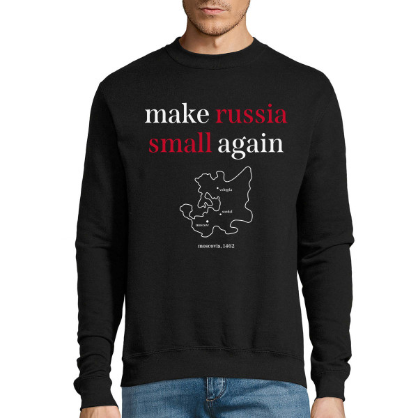 Džemperis "Make Russia small again" (bez kapuces)