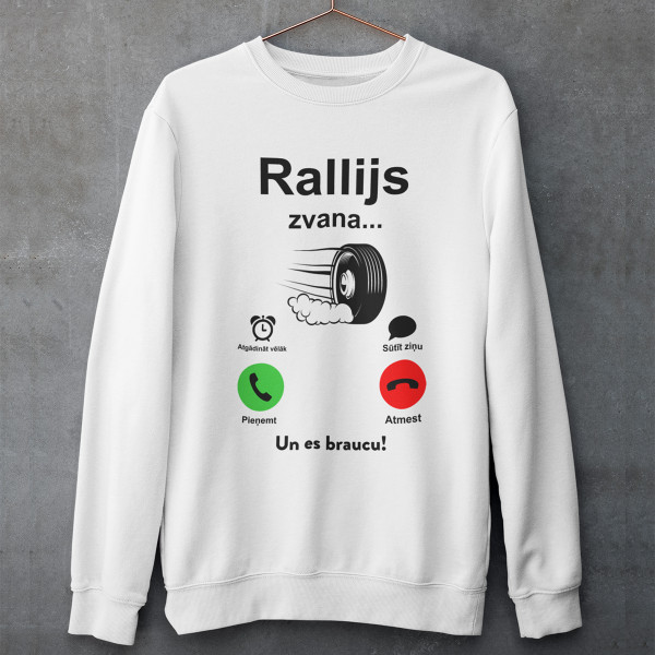 Džemperis "Rallijs zvana" (bez kapuces)