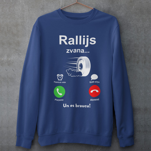 Džemperis "Rallijs zvana" (bez kapuces)