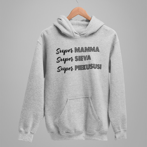 Džemperis "Super mammas apraksts"