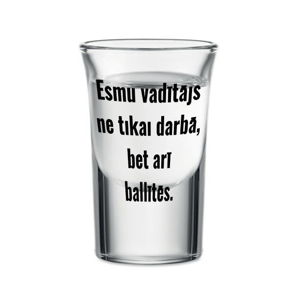 Glāze "Es vadu ballītes", 30ml