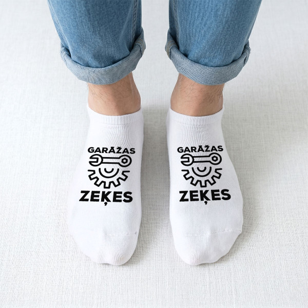 Īsās vīriešu zeķes "Garāžas zeķes"
