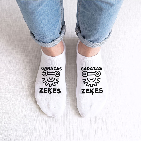 Īsās vīriešu zeķes "Garāžas zeķes"