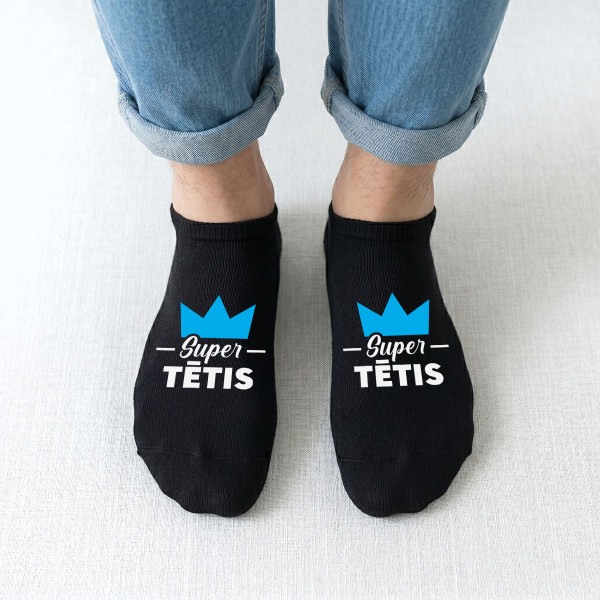 Īsās vīriešu zeķes "Super tētis"