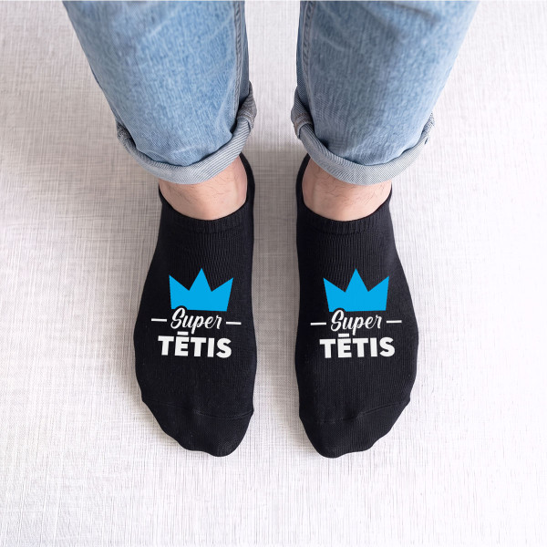 Īsās vīriešu zeķes "Super tētis"