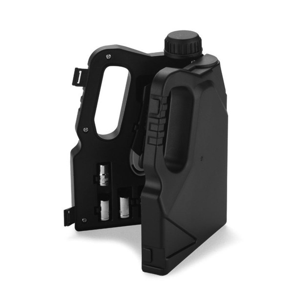 Kanistras formas instrumentu komplekts "Mazs komplekts, lieli darbi"