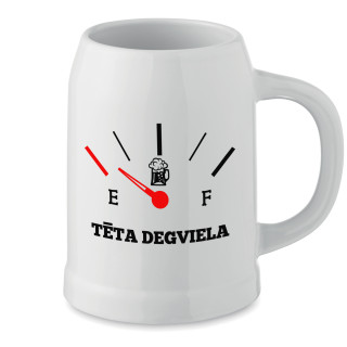 Keramikas kauss "Tēta degviela"