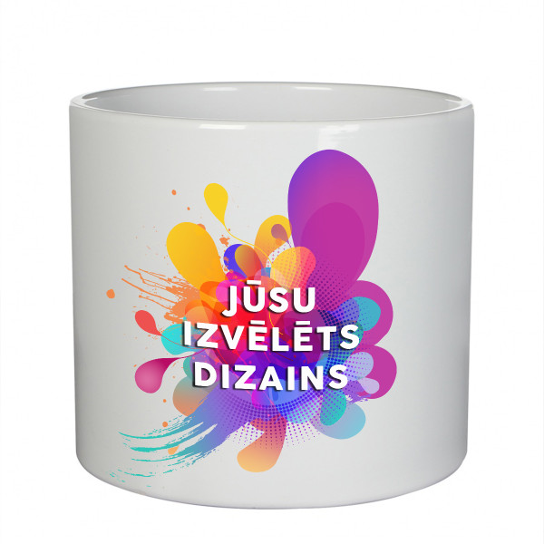 Keramikas pods ar Jūsu radītu dizainu