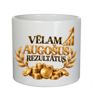 Keramikas pods "Vēlam augošus rezultātus"