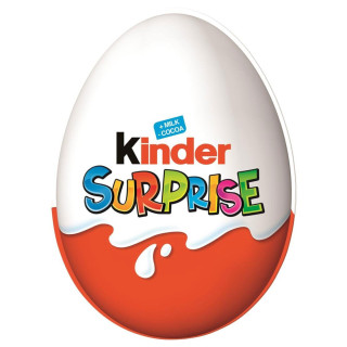 Šokolādes ola KINDER SURPRISE, 20g Šokolādes ola KINDER SURPRISE, 20g