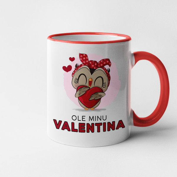 Krūze "Esi mana Valentīna" Krūze "Esi mana Valentīna"