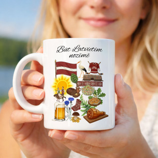 Krūze "Būt latvietim nozīmē"