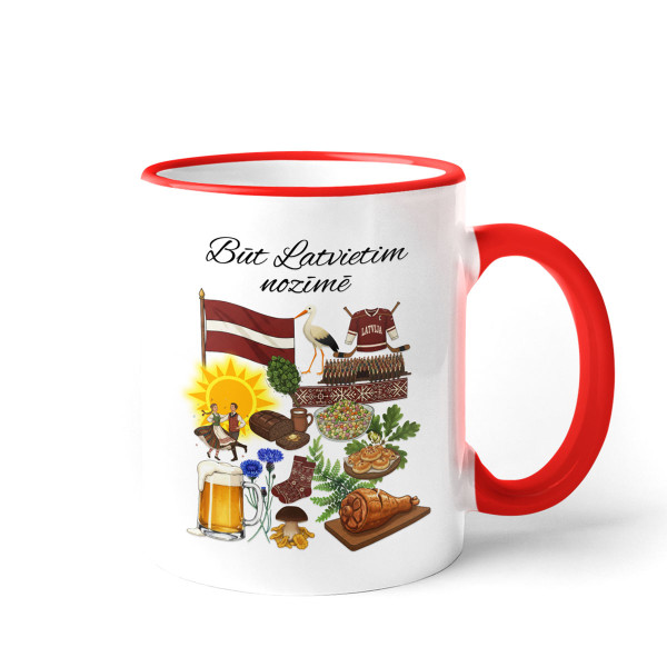 Krūze "Būt latvietim nozīmē"
