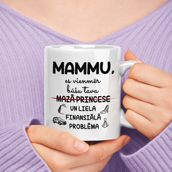 Krūze "Mammas finansiālā problēma"