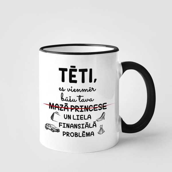 Krūze "Tēta finansiālā problēma"