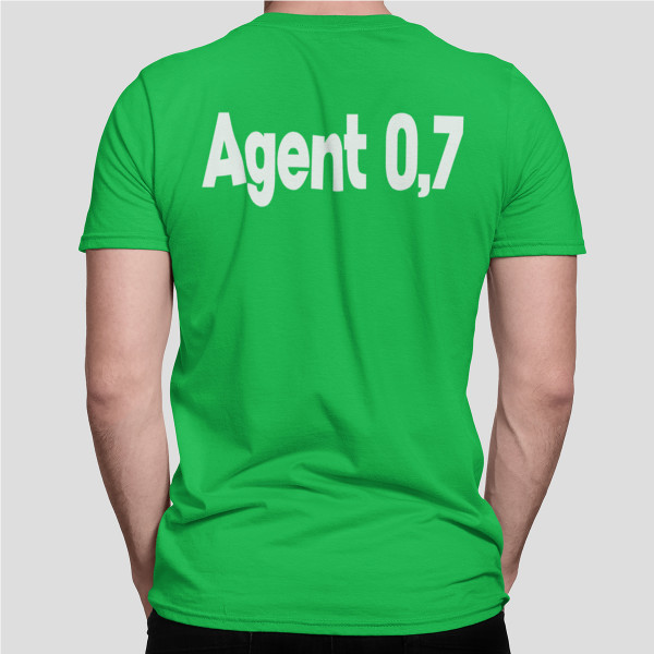 T-krekls "Agent 0,7"