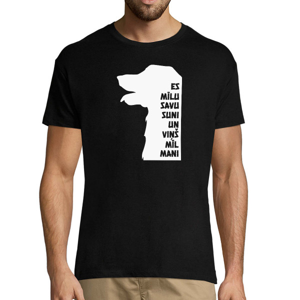 T-krekls "Es mīlu savu suni"