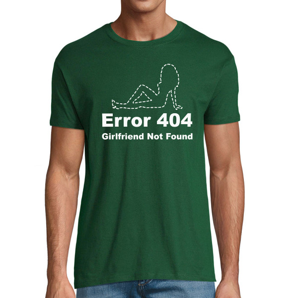 T-krekls "Girlfriend not found"