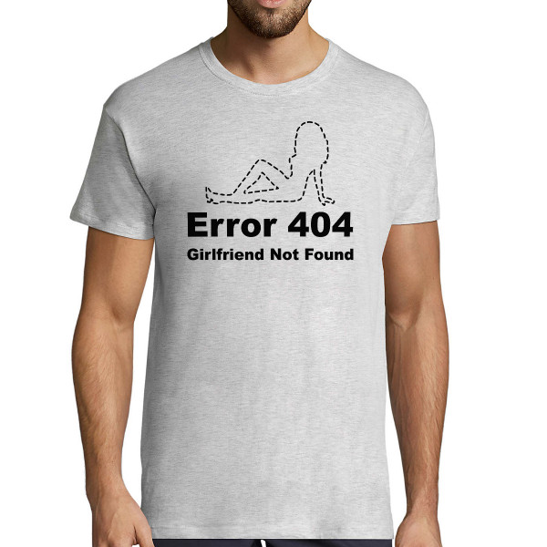T-krekls "Girlfriend not found"