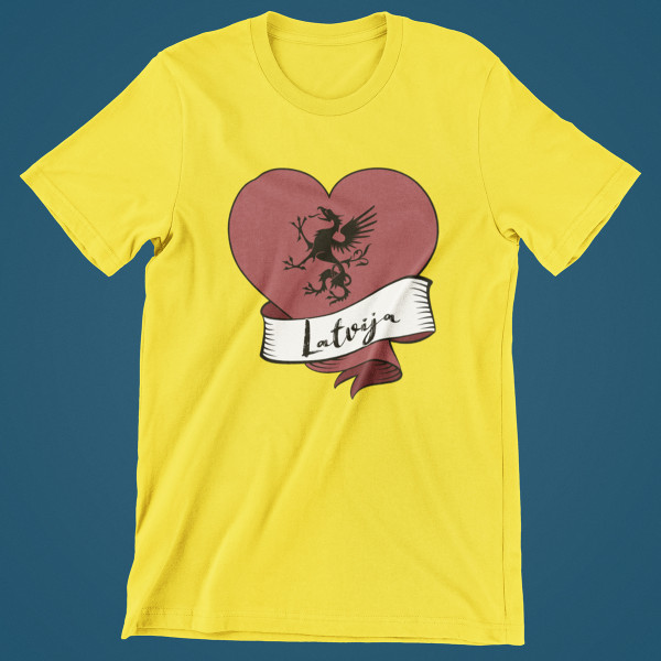 T-krekls "Latvijas sirds"