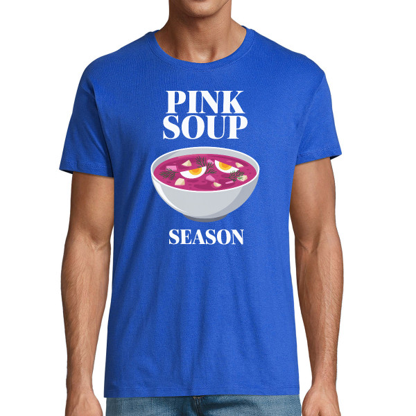 T-krekls  "Pink soup season"