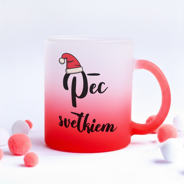 Matēts stikla kauss "Pēc svētkiem"
