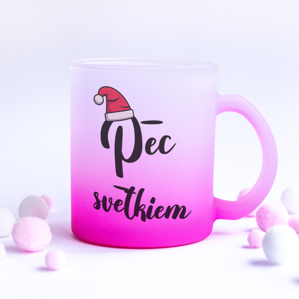 Matēts stikla kauss "Pēc svētkiem"