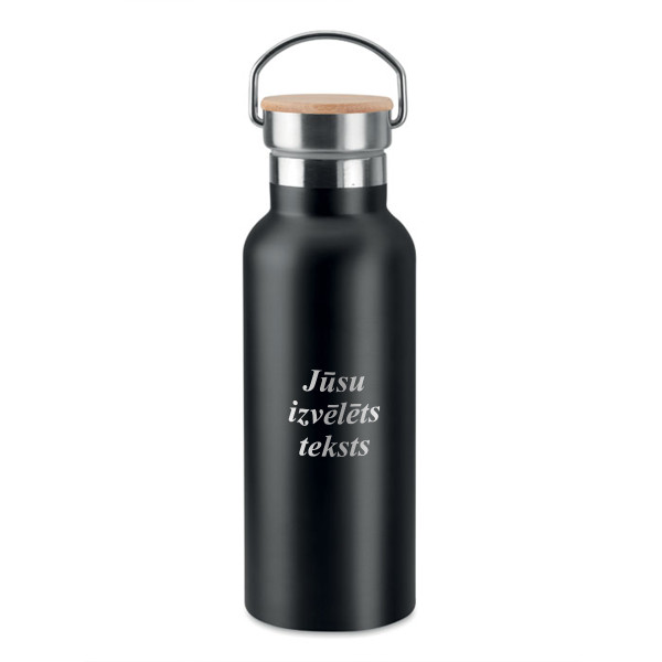 Metāla blašķe "HELSINKI" ar Jūsu gravētu tekstu (500ml)