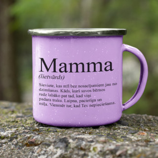 Metāla krūze "Mamma"