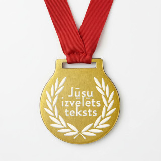 Metāla medaļa ar jūsu izvēlētu tekstu Metāla medaļa ar jūsu izvēlētu tekstu