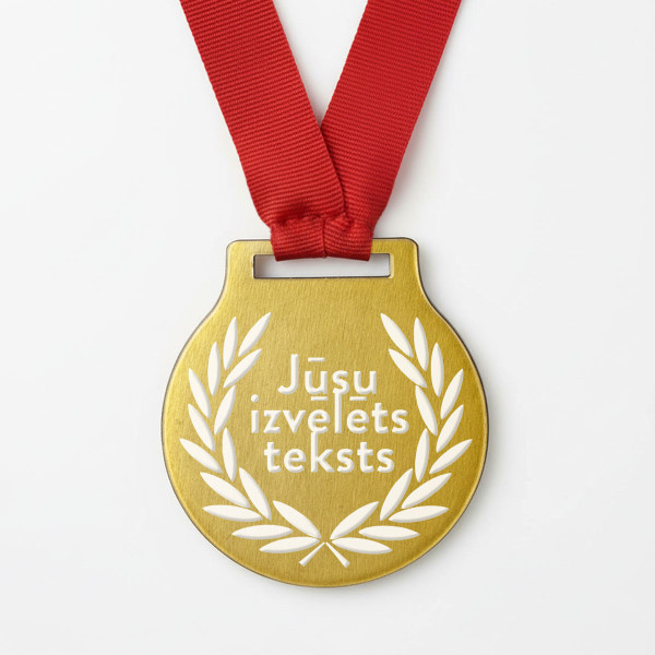 Metāla medaļa ar jūsu izvēlētu tekstu Metāla medaļa ar jūsu izvēlētu tekstu