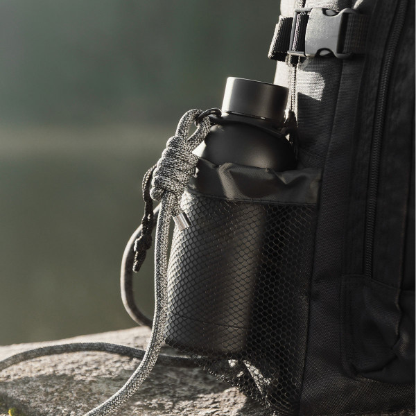 Metāla termo pudele "VINGA Parks" ar Jūsu gravētu tekstu (400ml)