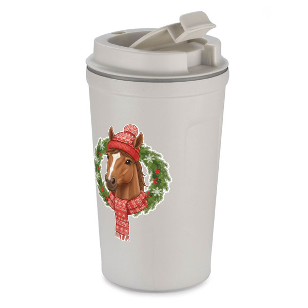 Metāla termokrūze "Zirga gads - 2026" (400ml)