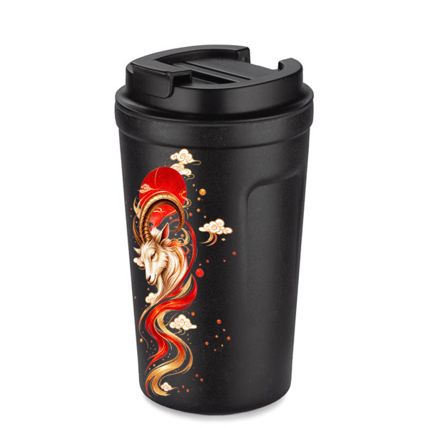 Metāla termokrūze “COLPO” ar ugunīgo kazu (400 ml)