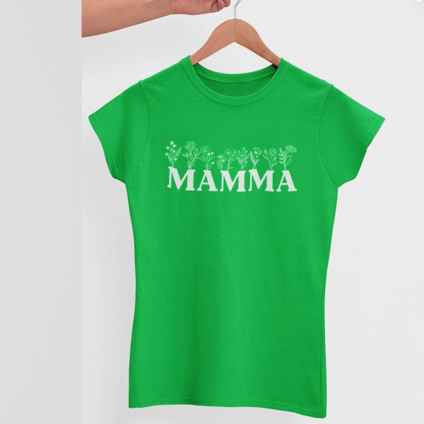 Sieviešu t-krekls "Mamma - āra zieds"