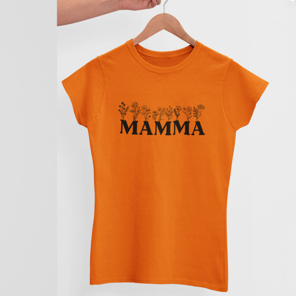 Sieviešu t-krekls "Mamma - āra zieds"