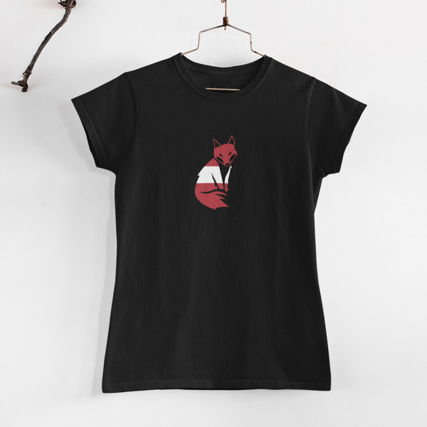 Sieviešu t-krekls "Rudā lapsiņa"