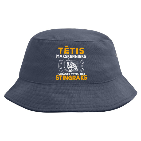 Panamas cepure "Makšķernieks tētis - normāls tētis, bet stingrāks" Panamas cepure "Makšķernieks tētis - normāls tētis, bet stingrāks"
