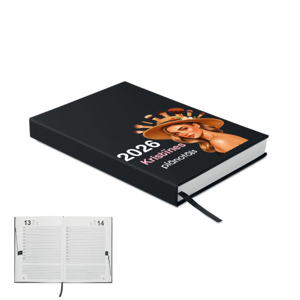 Plānotājs "Viņas plānotājs" ar jūsu izvēlēto vārdu