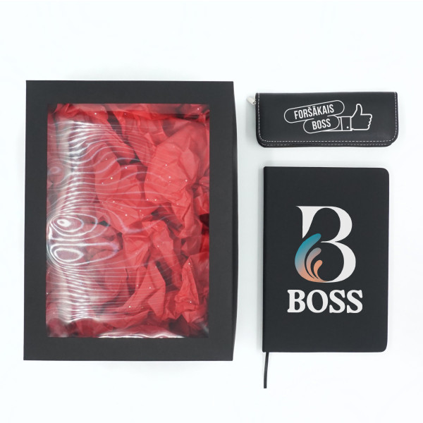 Premium dāvanu komplekts "Foršākais boss"