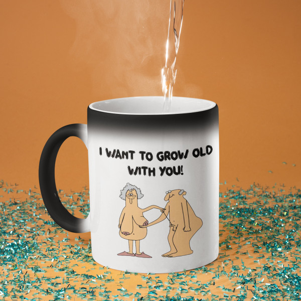 Krūze "I want to grow old with You"