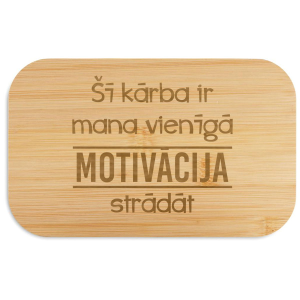 Pusdienu kārba "BEIBABOX - motivācija strādāt"