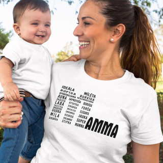 Sieviešu T-krekls "Neatkārtojama mamma"