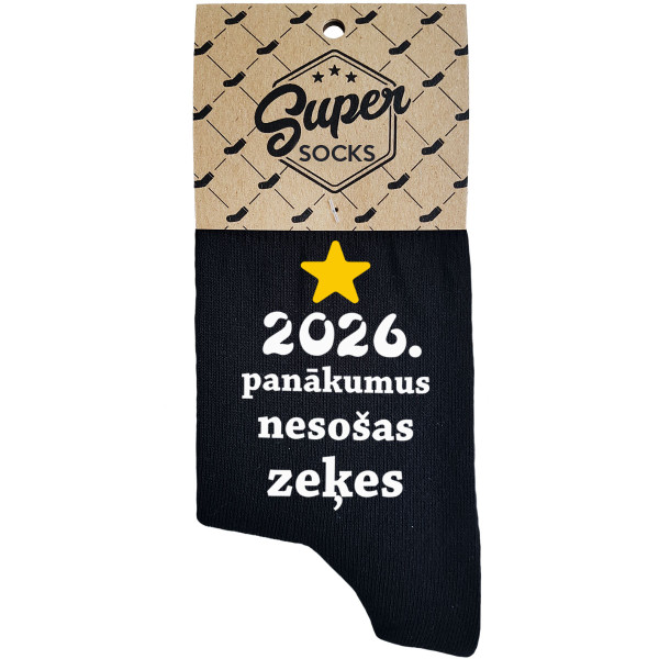 Sieviešu zeķes "2026. gada veiksmi nesošās zeķes" Sieviešu zeķes "2026. gada veiksmi nesošās zeķes"