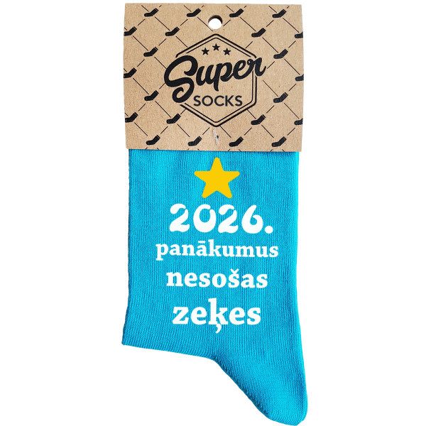 Sieviešu zeķes "2026. gada veiksmi nesošās zeķes" Sieviešu zeķes "2026. gada veiksmi nesošās zeķes"