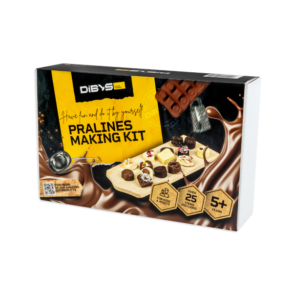 Šokolādes konfekšu (pralinē) pagatavošanas komplekts